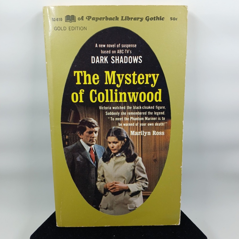 Vintage 1968‎ Dark Shadows Mystery of Collinwood Marilyn Ross Paperback Library